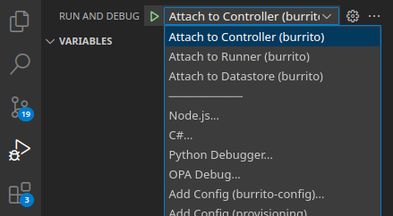 Vscode debug configuration